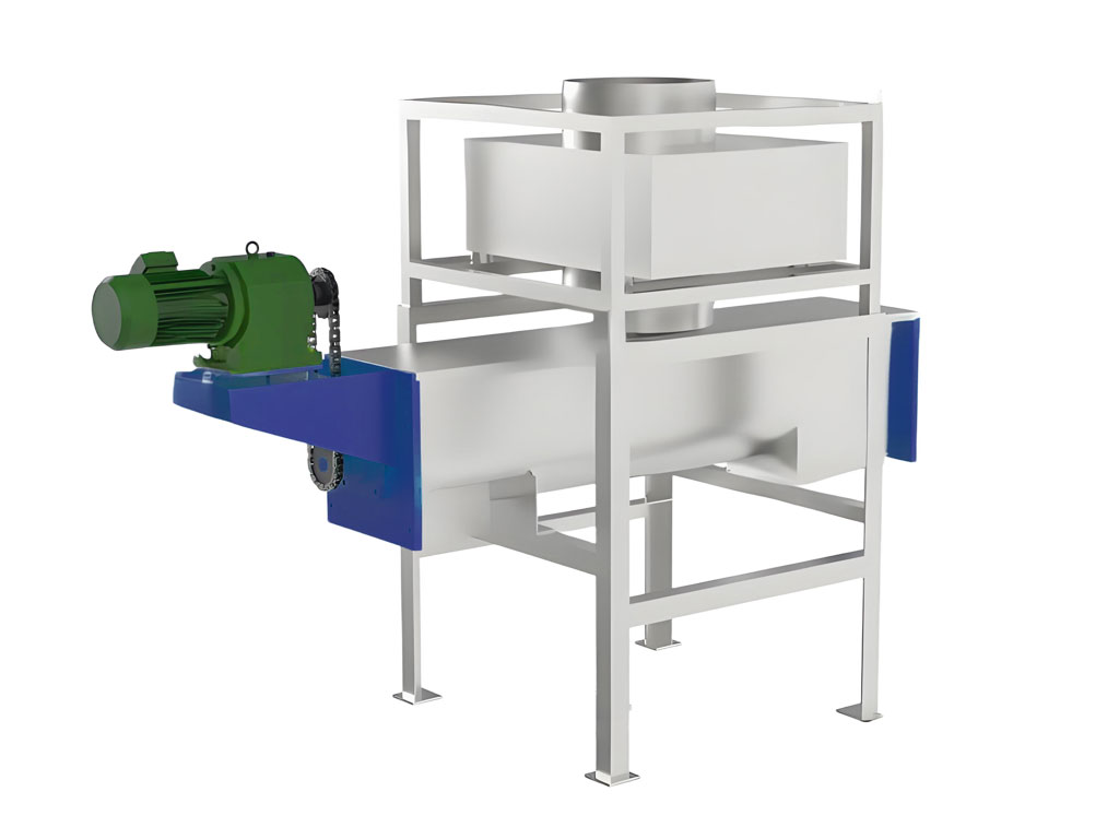 Metal Detector for Fishmeal Processing