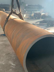 Seamless steel tube spindle